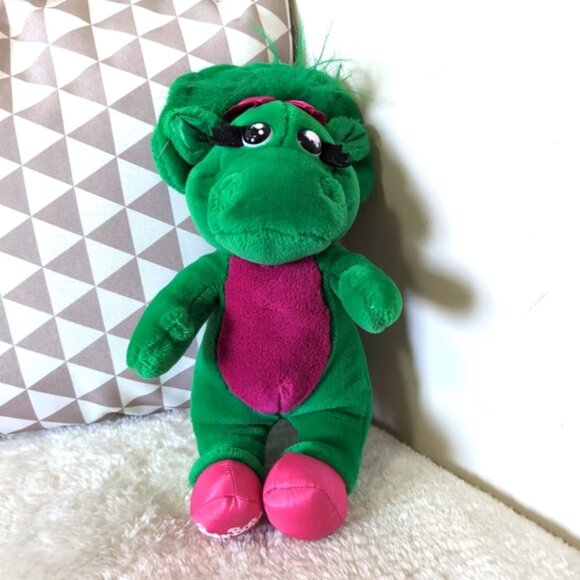 Vintage Other - Vintage Barney And Friends 1992 Baby Bop Retro Rare Collectible 12" Dino Plush
